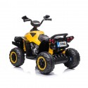 Myts Kids Quad Atv 12V Electric Bike Yellow