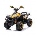 Myts Kids Quad Atv 12V Electric Bike Yellow