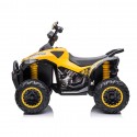 Myts Kids Quad Atv 12V Electric Bike Yellow