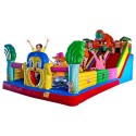 Myts Cheeky Monkey's Inflatable Bouncing House w/ Tall Slides