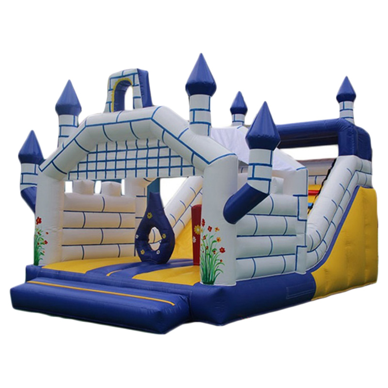 Buy Myts Snowy White Inflatable Playground Bounce House online for Kids